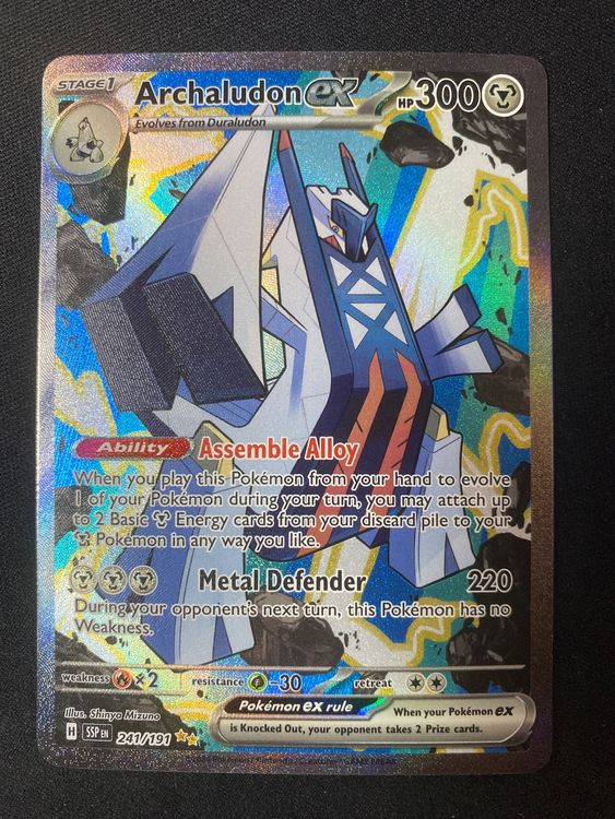 Archaludon ex 241 - Briduradon ex - Surging Sparks - EN (Neu (gemäss ...