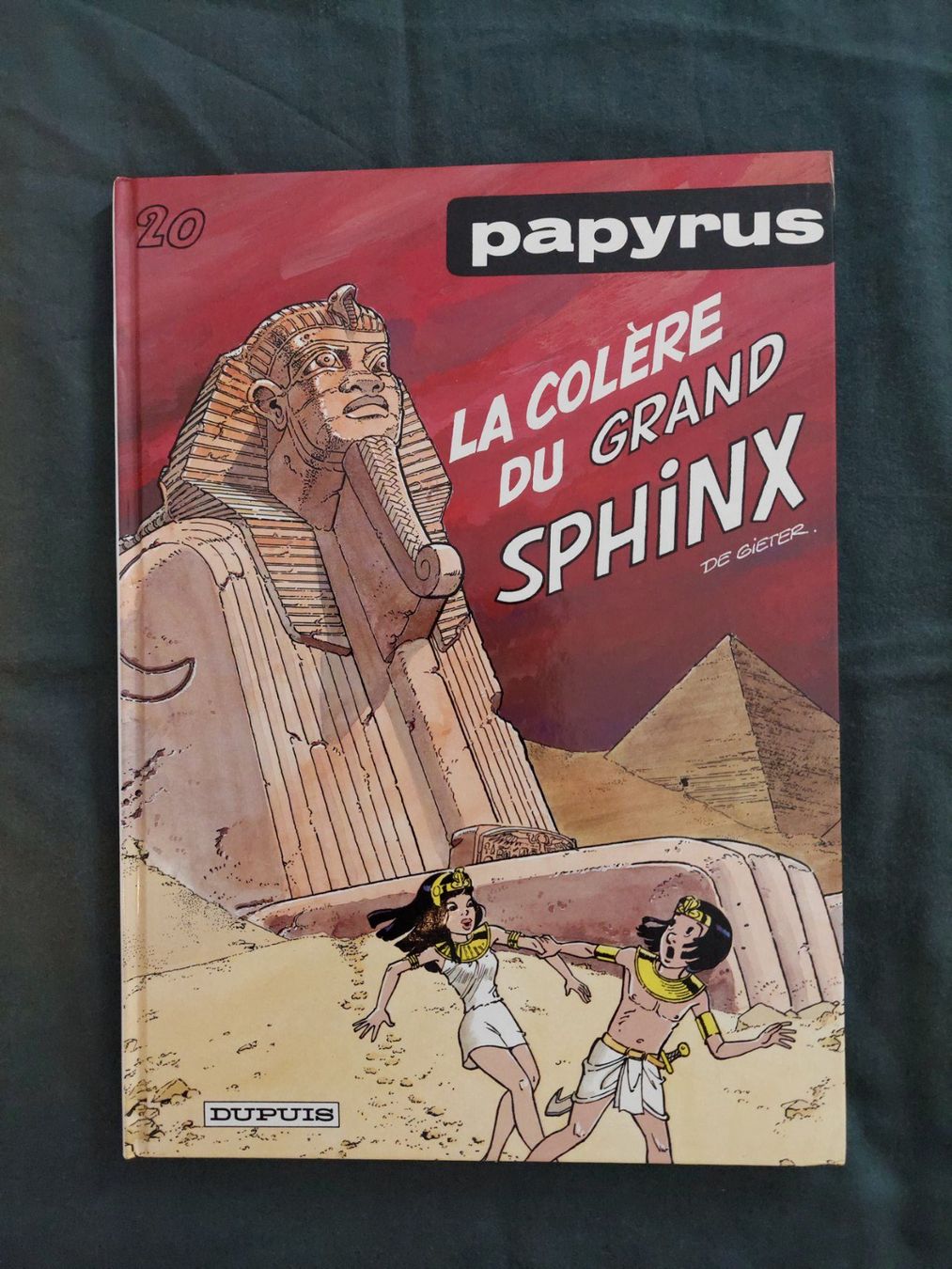 Fumetti: Papyrus T.20 La Colère du Gd Sphinx EO 1997 TBE – Usato da Genève venduto da Blu_BD