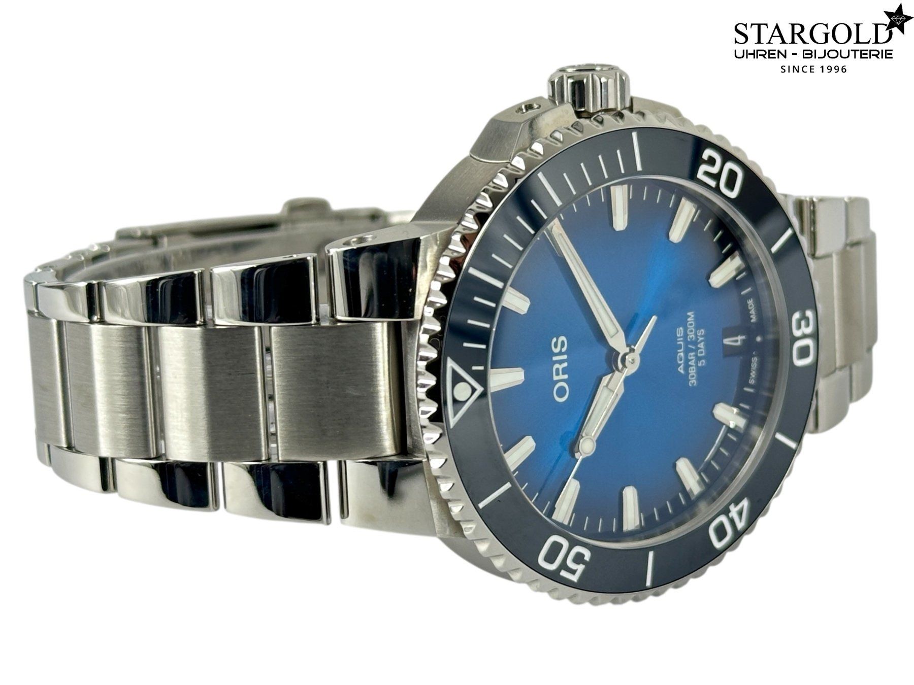 Oris Orologi: Oris Aquis Date - 01 400 7769 4135 – Usato da Zürich venduto da Stargold-Uhren 3