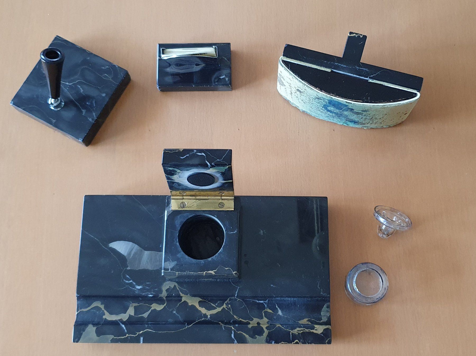 Altro in Antiquarato & Arte: VINTAGE Marmor SCHREIBTISCH-SET – Usato da Kreuzlingen venduto da Rschweiz1 5