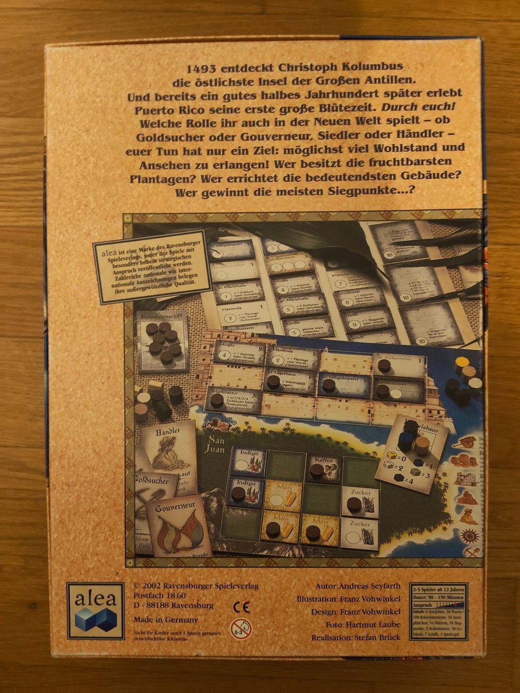 Spiele: Brettspiel Puerto Rico – Gebraucht aus Niederrohrdorf von MystoganZ 1