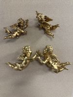 Goldige Deko-Engel, 4 Stk., Barock Stil