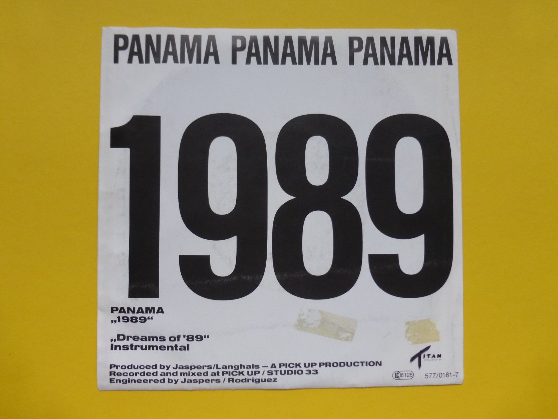 Dischi in vinile: Panama – 1989 – Usato da Zürich venduto da Swiss57 1