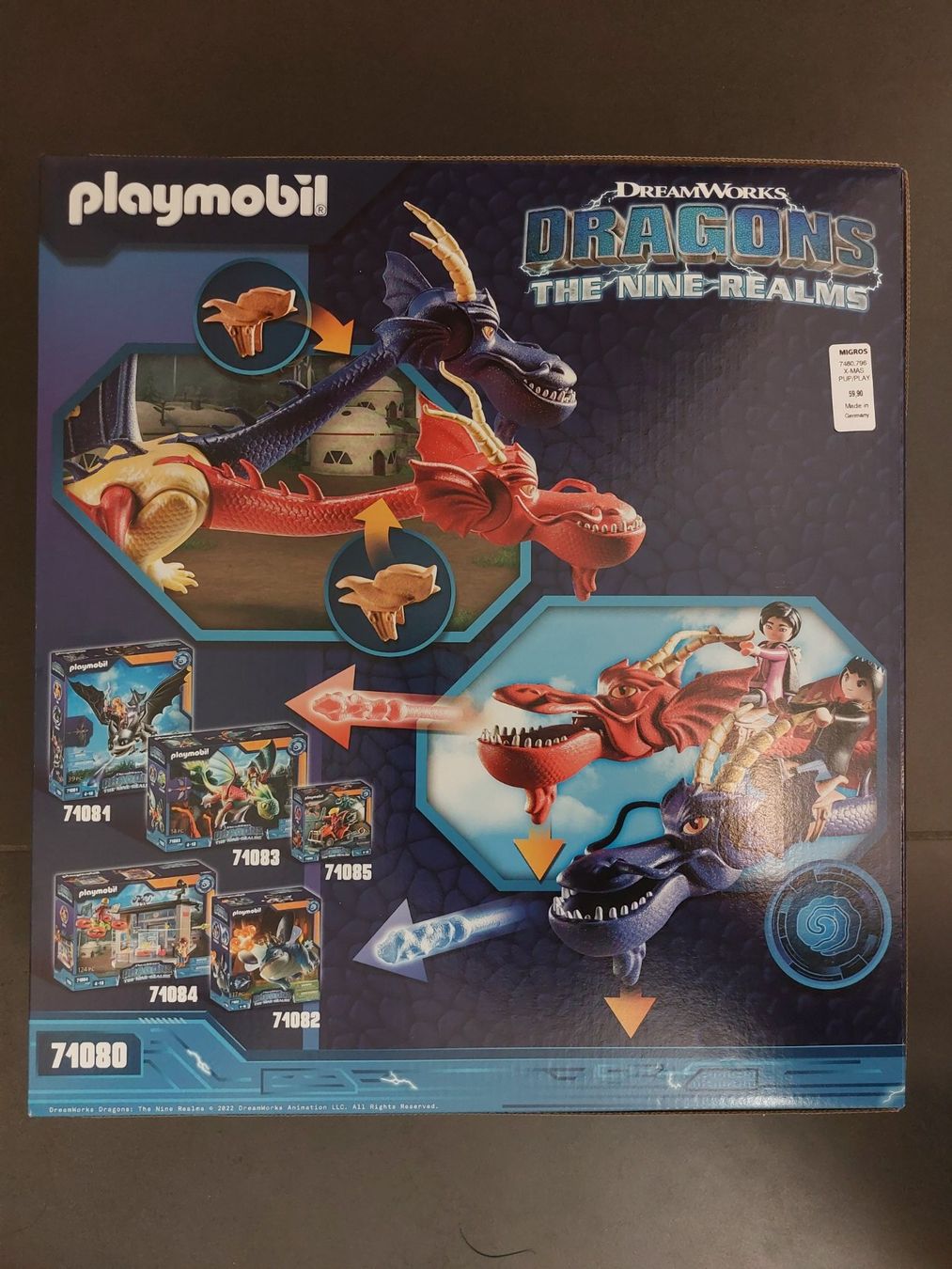 Playmobil Spielzeuge: PLAYMOBIL Dragons 71080 Wu & Wei mit Jun – Neu und originalverpackt aus Balterswil von Steineparadies 1