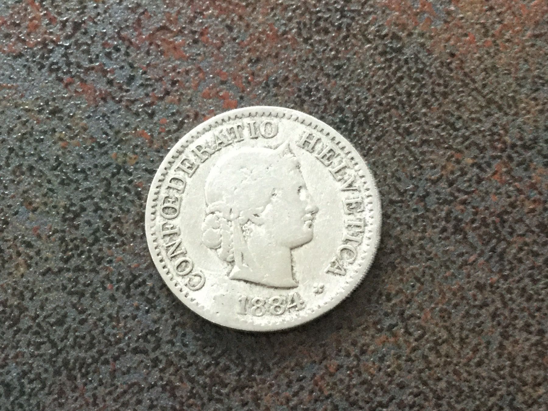 Tutti le monete: 5Rp. 1884 – Usato da Riehen venduto da hansi999