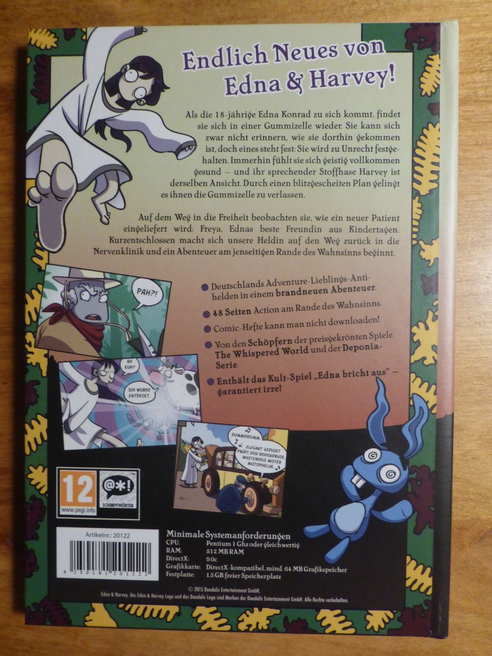 Giochi: Edna und Harvey Point and Click Adventure PC Game – Usato da Zumikon venduto da psisound 1