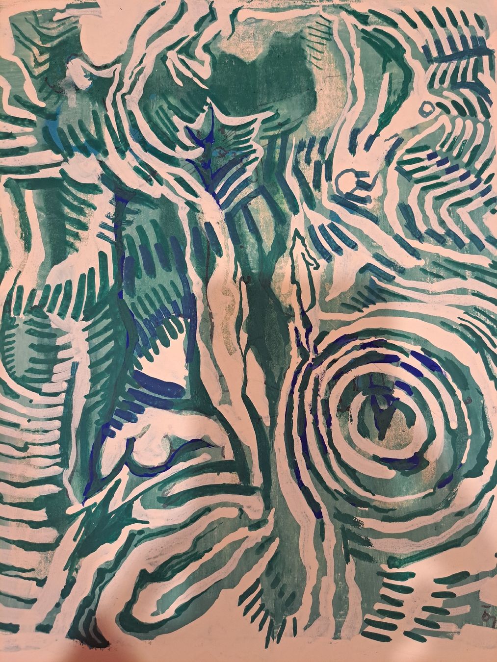 Dipinti: Abstrakte Kunst – Usato da Rehetobel venduto da hobirot01 4
