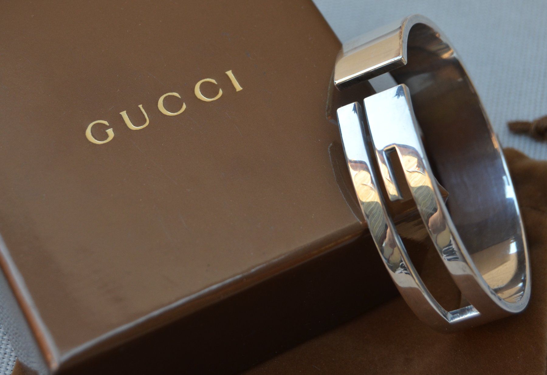 Gucci Bracciali & Braccialetti: Gucci Armband / bracelet  Silber 925 argent – Usato da Collonges venduto da Auganien 3