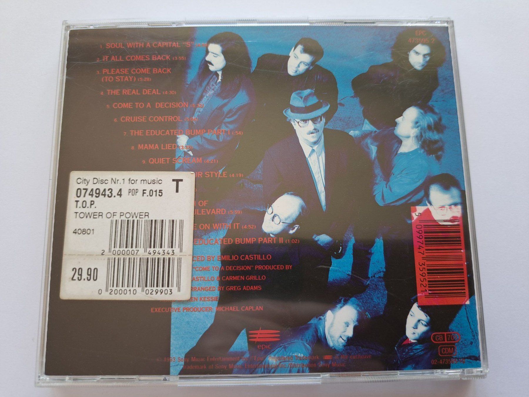 CD: Cd Tower of power - T.O.P  – Usato da Pully venduto da bro_n52j 1