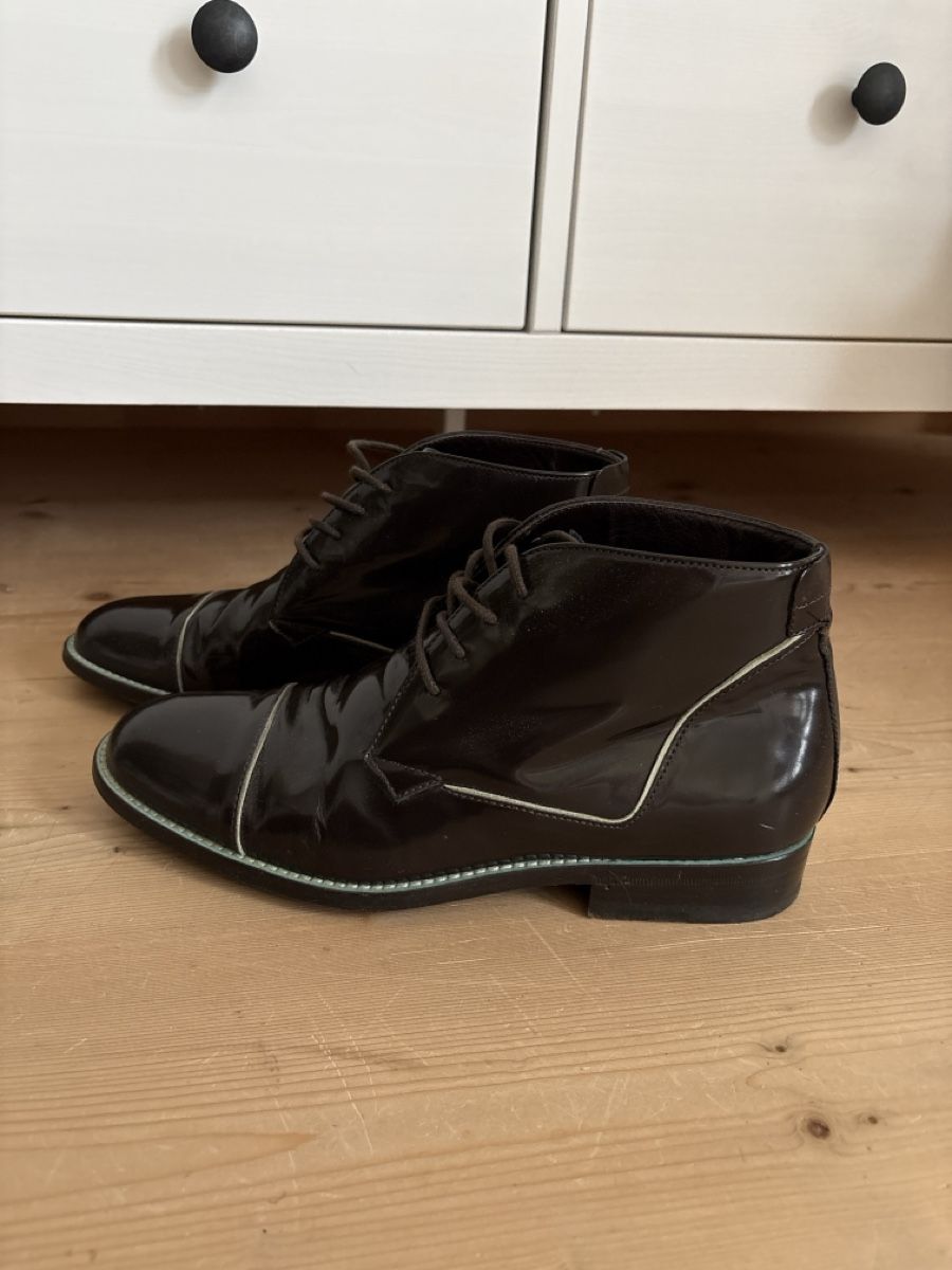 Navyboot Scarpe da donna: NAVYBOOT Schweizer Boots Top Zustand 6 1/2 – Nuovo (secondo la descrizione) da Stels venduto da Christin33