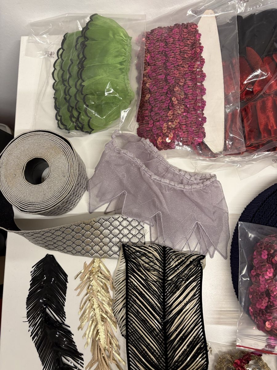 Kit bricolage: Riesen Textilband Bastel Lot – Usato da Rümlang venduto da euqinom16 1