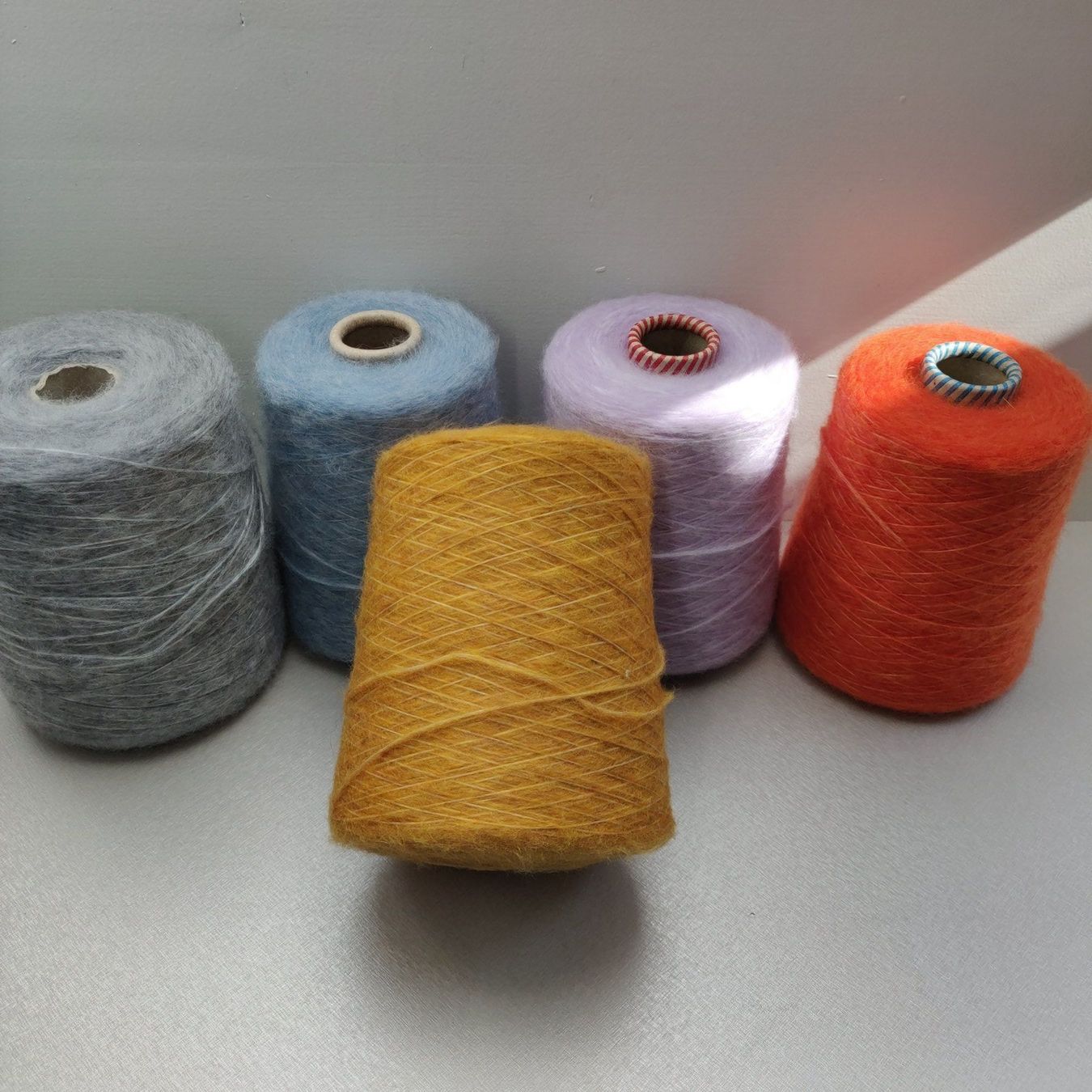 Wolle: Merino von  E. Miroglio, Charming flauschig 370g okra – Neu (gemäss Beschreibung) aus Lufingen von Rosenquarz7 7