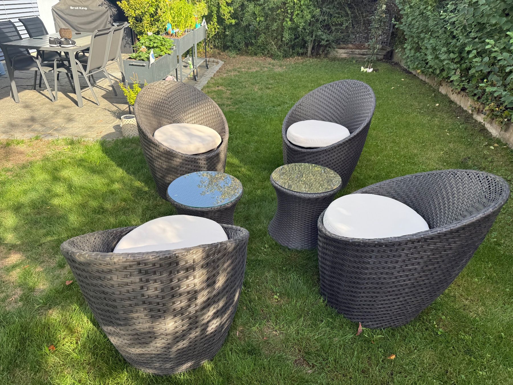 Poltrone: Gartenlounge 6-Teilig Rattan – Usato da Schafisheim venduto da Neophyte_1337 2