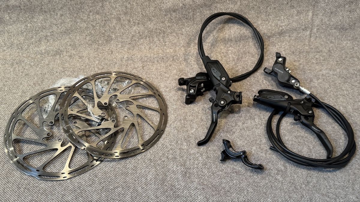 Sram Ersatzteile: SRAM G2 RSC Scheibenbremsset mit Bremsscheiben – Gebraucht aus Otelfingen von rofl33