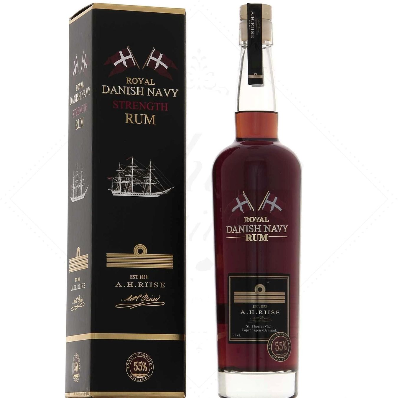 Spirituosen: Ah Riise Cask strength St Thomas – Neu und originalverpackt aus Le Locle von drinkshop