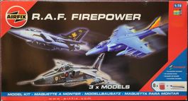 AIRFIX 08098 R.A.F. FIREPOWER PLASTIKBAUSATZ 1:72 NOS