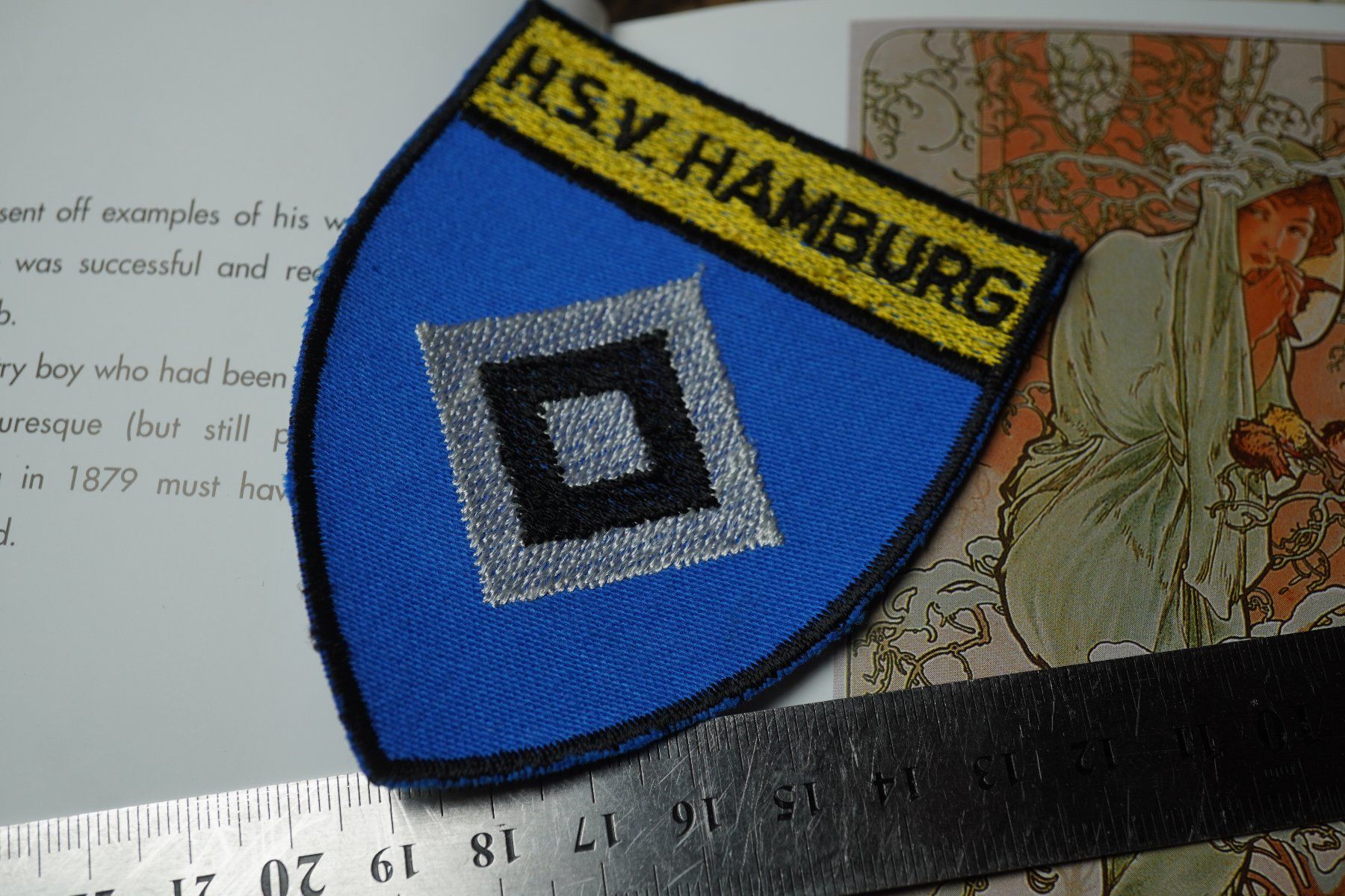 Toppe: H.S.V Hamburg     "patch " – Nuovo e nell'imballaggio originale da Eschenbach SG venduto da craniums 4