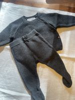 Zara Baby Strick-Set, Grösse 62, Dunkelgrau, Top Zustand!