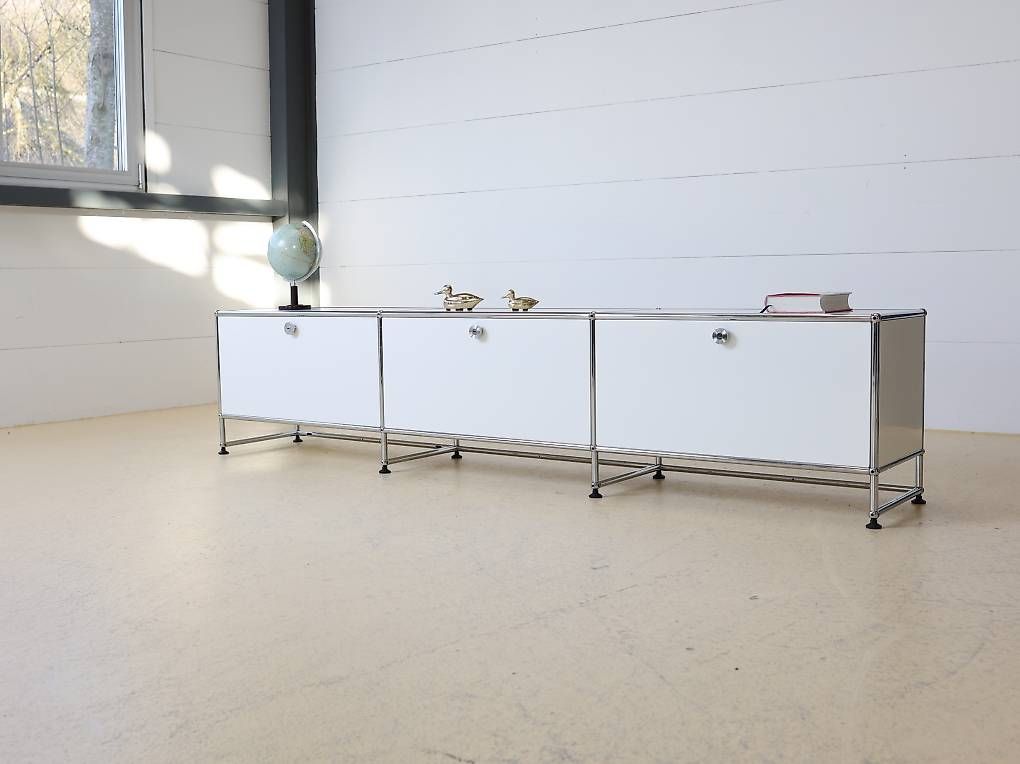 USM Kommoden: USM Haller Lowboard in Reinweiss – Gebraucht aus Meinisberg von atelier_TILIJA 1