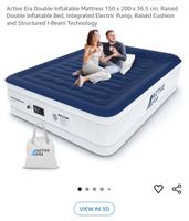 Active Era Double Inflatable Mattress - BROKEN
