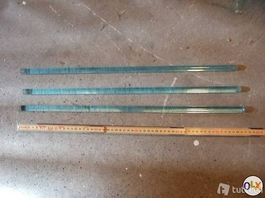 Glasstäbe für Handtuchhalter, Rarität, vintage, Antiquität