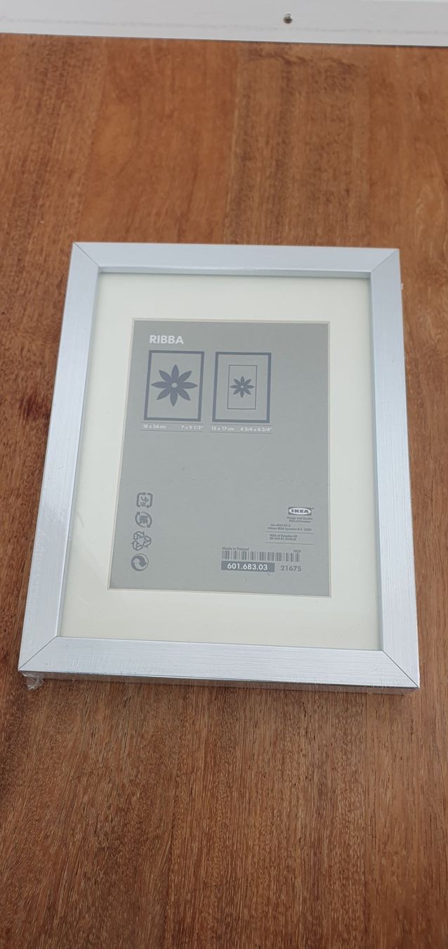Ikea Cornici: Bilderrahmen 2x Silber NEU – Nuovo e nell'imballaggio originale da Stansstad venduto da InStyle8 2
