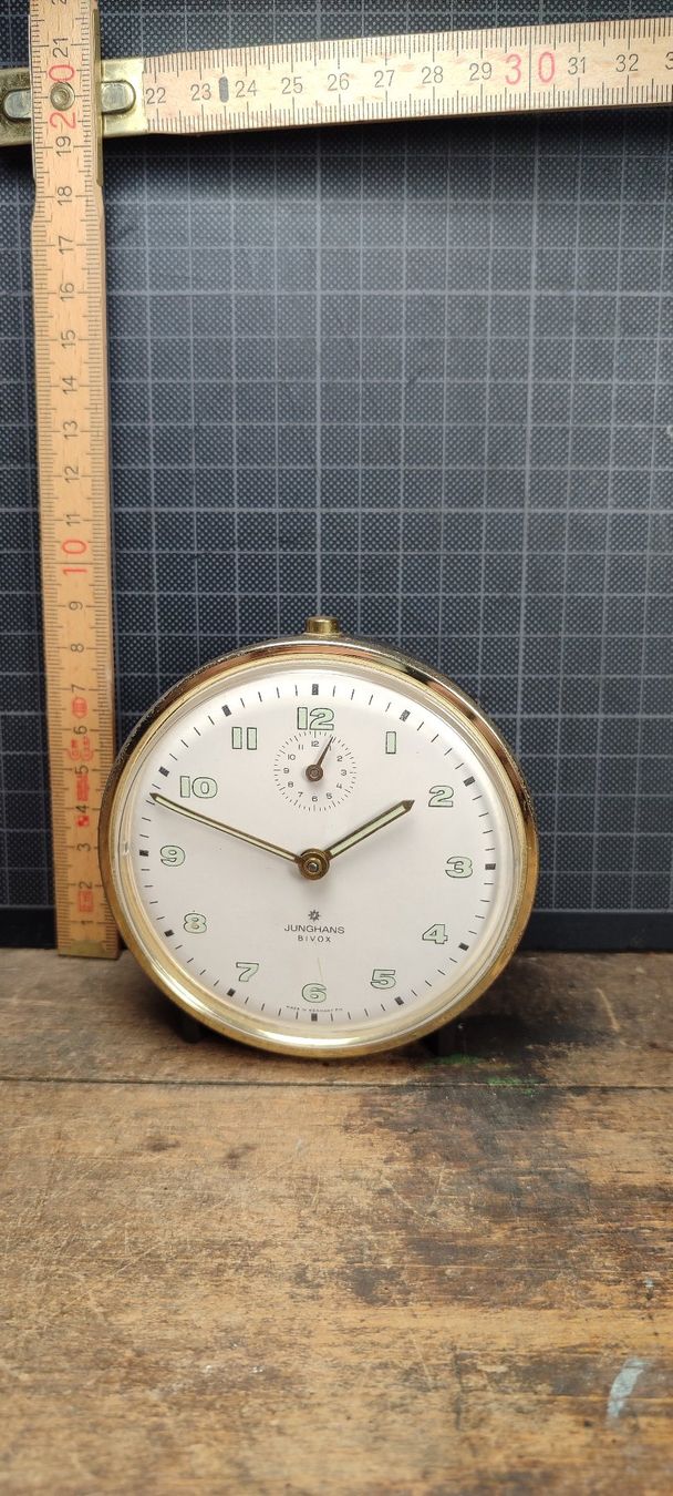 Junghans Sveglie: Wunderschöner alter Wecker Nr.171 Junghans Bivox – Usato da Gelterkinden venduto da MYSTOREFORYOU4460 1