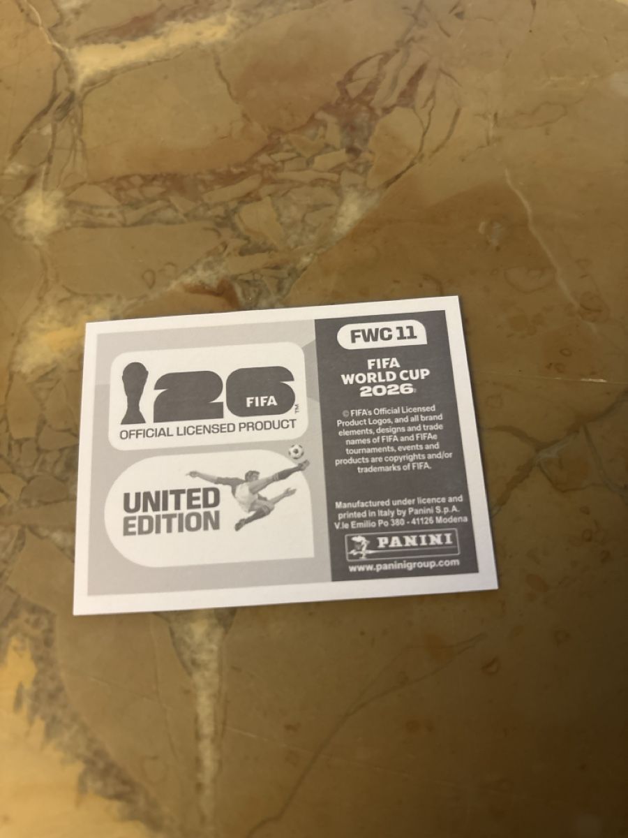 Panini Carte collezionabili: Panini Bild FWC11 – Nuovo e nell'imballaggio originale da Rechthalten venduto da Thierry_89 1