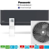 Panasonic Etherea KIT-XZ25ZKE-H Klima Set WiFi 3,5kW Graphit