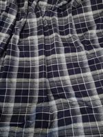 Stoff Jersey von Loro Piana mit Karo Muster