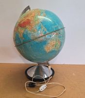Vintage Globus 1968 Leuchtglobus Ø 35cm Rarität