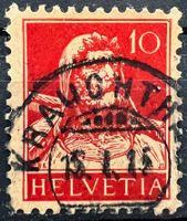 1914 seltener Tell 126I Voll-⦿ Krauchthal SBK 50.-