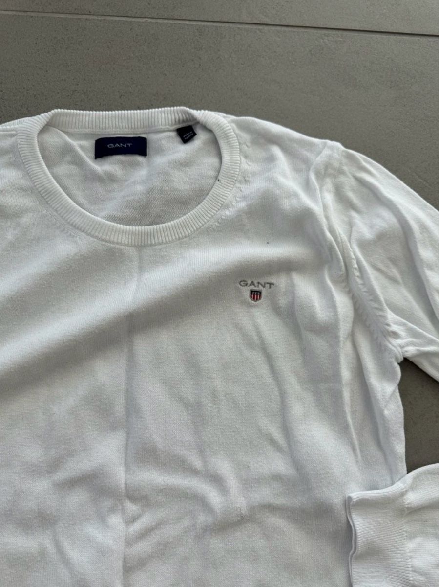 Gant Maglioni & Felpe: Weisser Gant Pullover Grösse S – Usato da Härkingen venduto da ana.bb 1