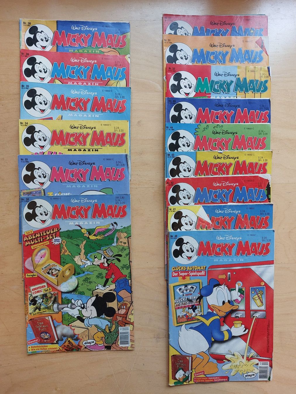 Fumetti: 34 MICKY MAUS  -  1994 – Usato da Gipf - Oberfrick venduto da Esnoopy 5