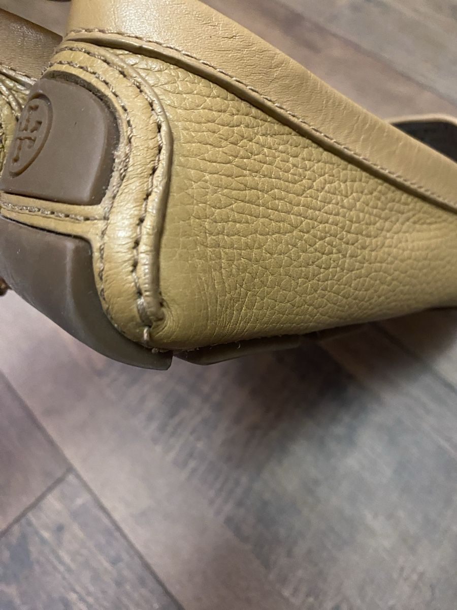 Damenschuhe: Tory Burch Leder Loafer camel 41 neuw – Neu (gemäss Beschreibung) aus Büron von Coerner 6