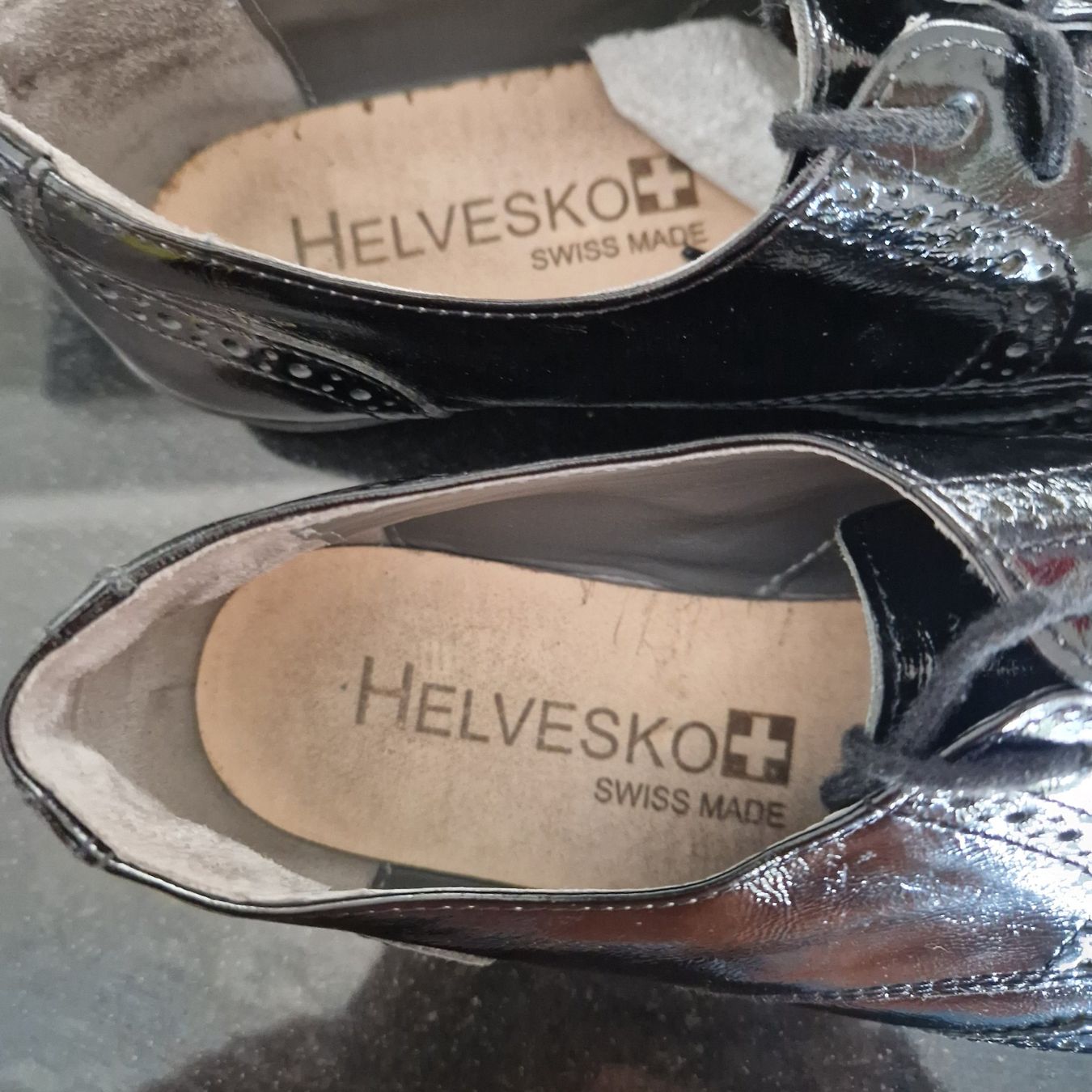 Helvesko Damenschuhe: Helvesko, Budapester, Lackleder, 35 – Gebraucht aus Gränichen von sunchi07 3
