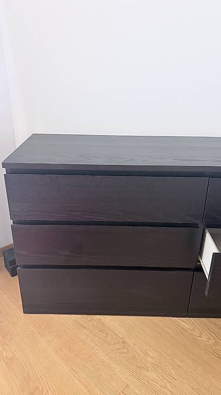 Cassettiere: 2x MALM Kommode Ikea braunschwarz – Usato da Glarus venduto da mgi0811 2