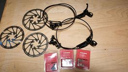 SRAM Guide RSC Bremsenset inkl. Bremsscheiben& Ersatzbelägen