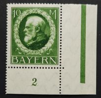 Bayern König Ludwig Mi-Nr.108 l Eckrand Postfrisch Gutes Erh