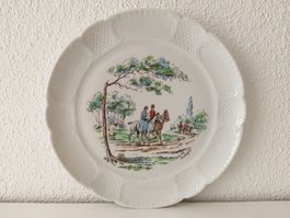 SUISSE LANGENTHAL Assiette murale / Wandteller (1965)