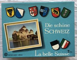 Vintage Quartett „Die schöne Schweiz“ (Carlit) - wie neu!