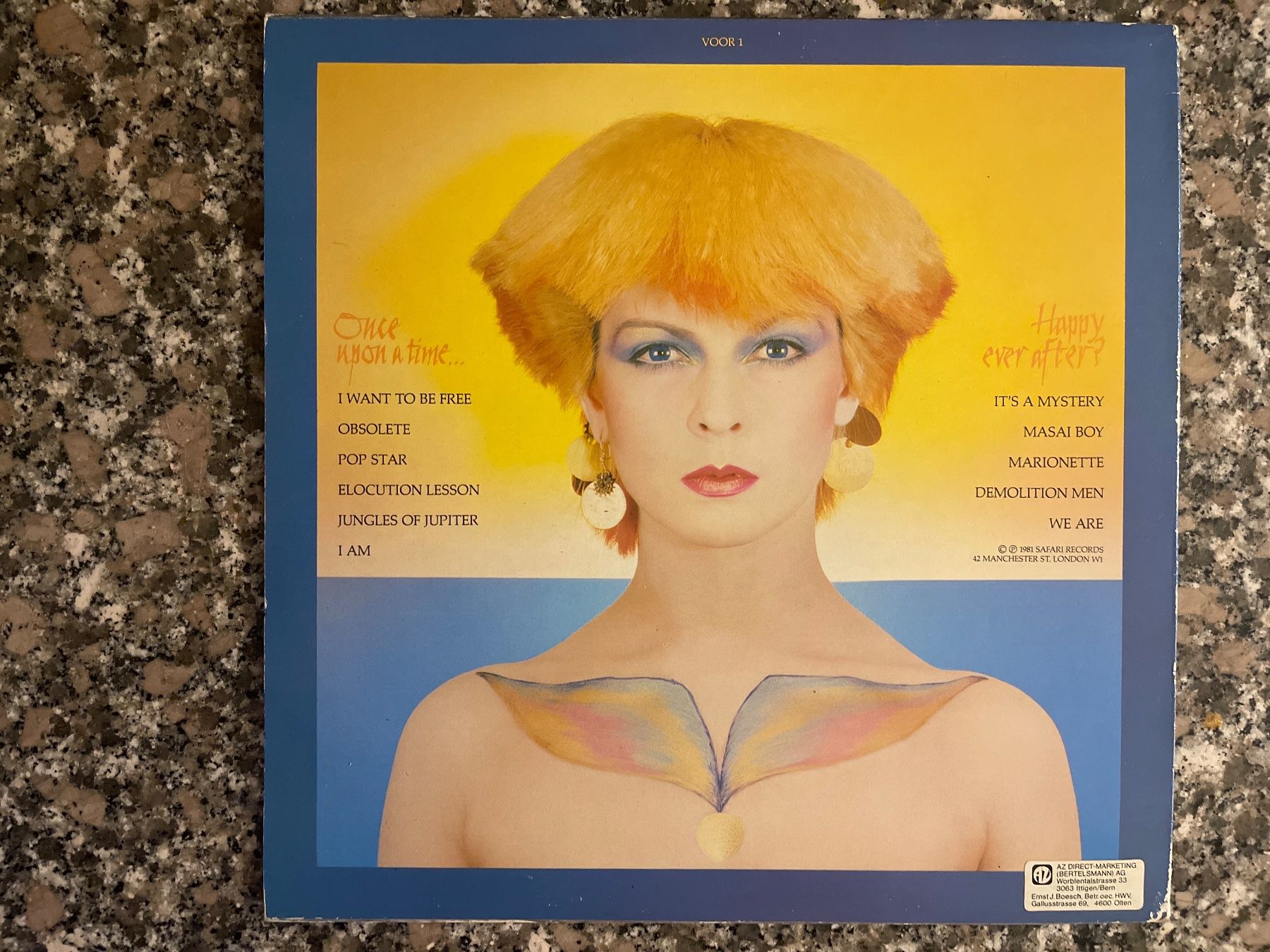 Dischi in vinile: A157/Toyah - Anthem – Usato da Frutigen venduto da Philippe_jsp 1