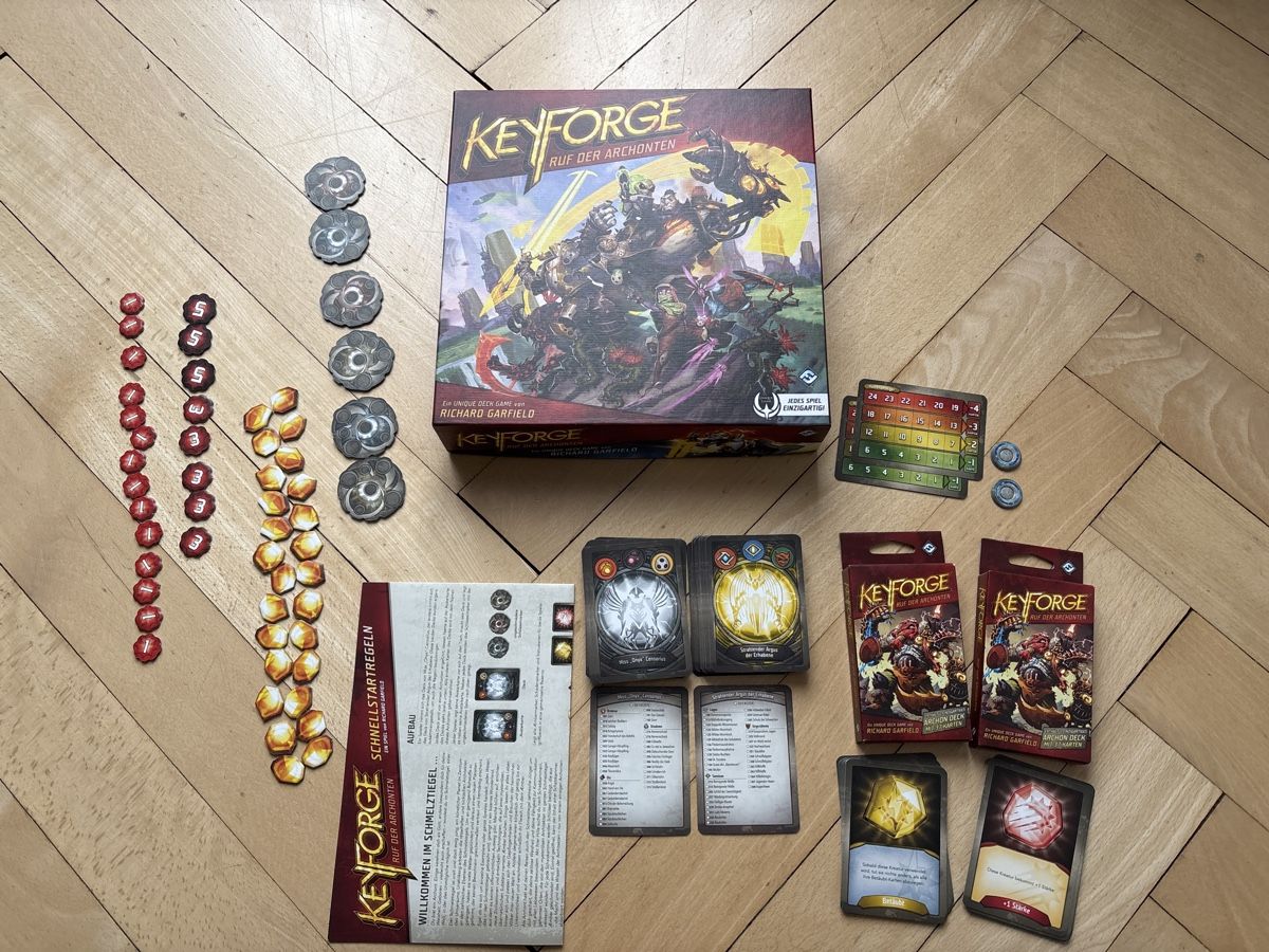 Spiele: Keyforge: Ruf der Archonten, Starter Set, 2 Decks ungeöffne – Neu (gemäss Beschreibung) aus Bern von blu123 2