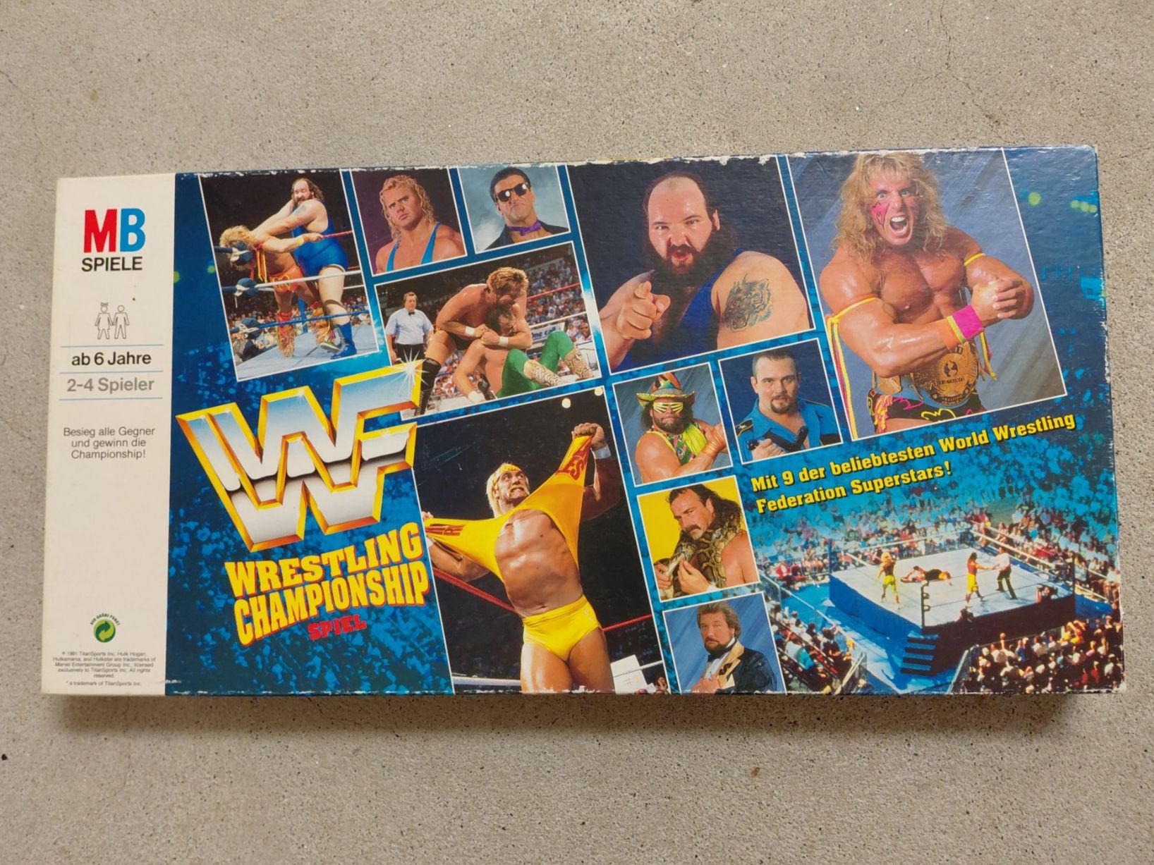 Giochi: WWF-Brettspiel - Wrestling Challenge - 1991 – Usato da Schwyz venduto da Gilmour83