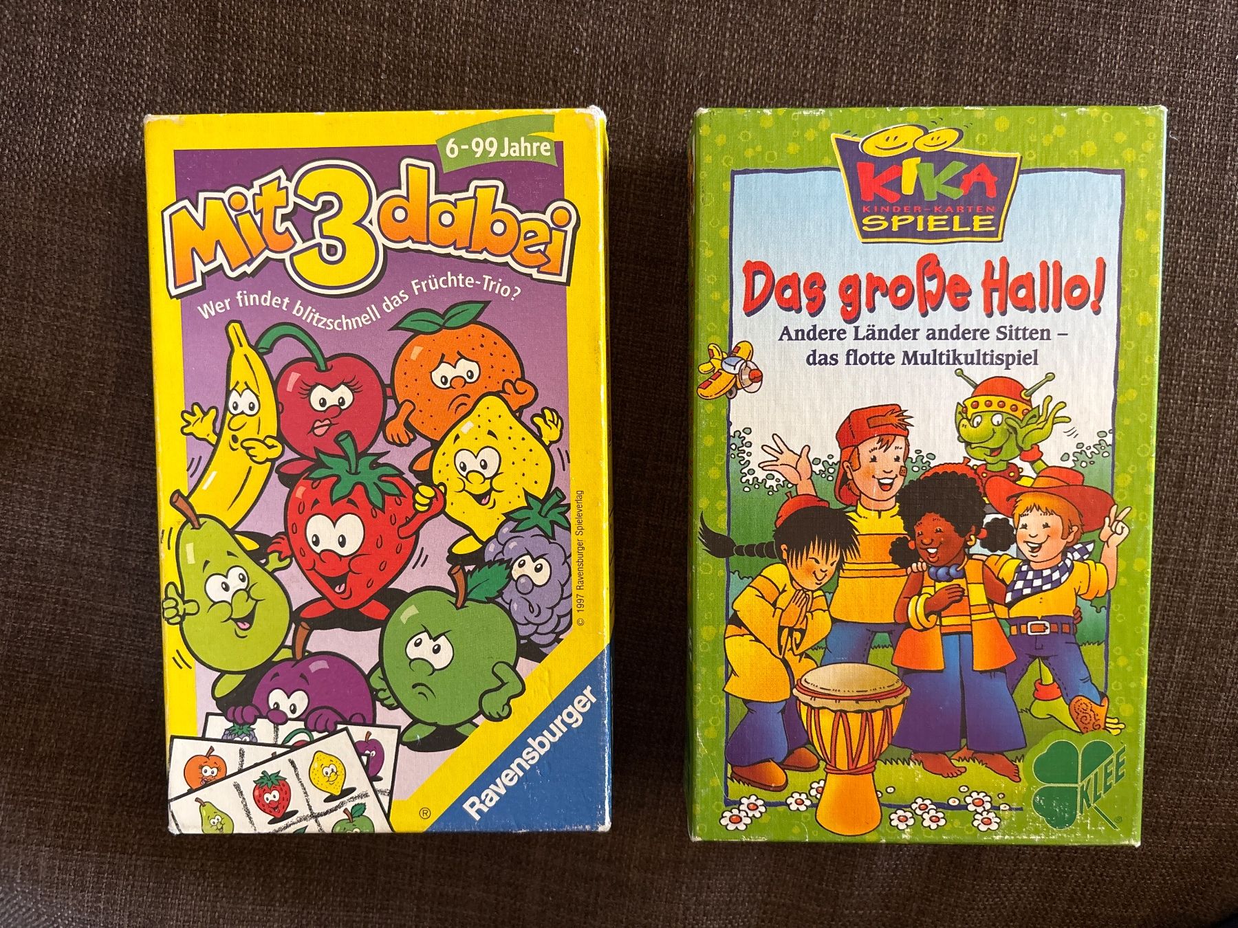 Ravensburger Giochi: 2 Kinder-Kartenspiele: – Usato da Genève venduto da Livsonman