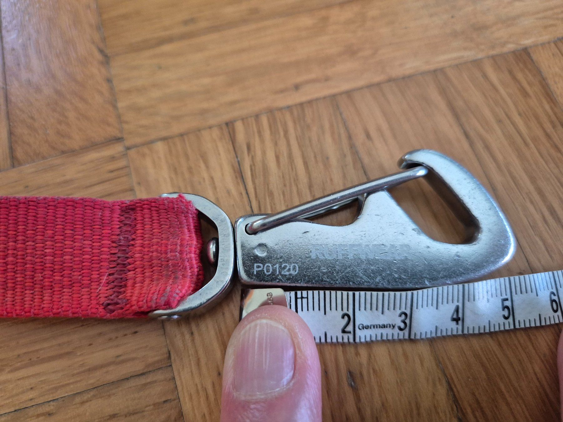 Ruffwear Guinzagli & Collari: Hundeleine, Ruffwear Front Range, rot – Usato da Uitikon Waldegg venduto da AnjS27 3
