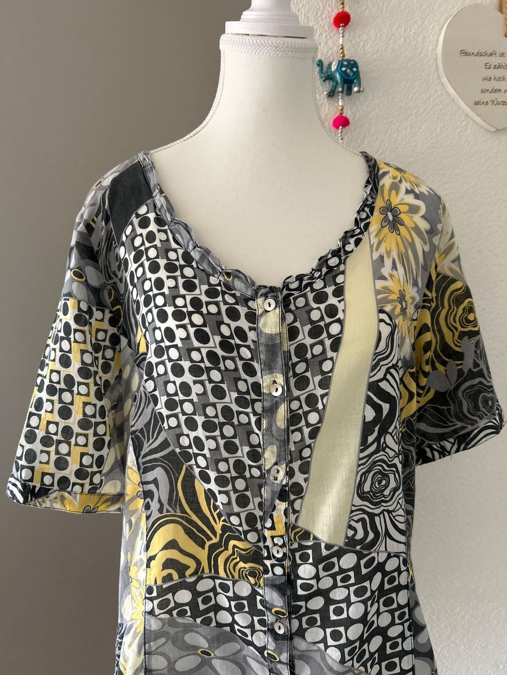 Camicette: Blusenshirt mit Muster von Kenny S.  Gr. 40 – Nuovo (secondo la descrizione) da Brunnen venduto da Nala2929 1
