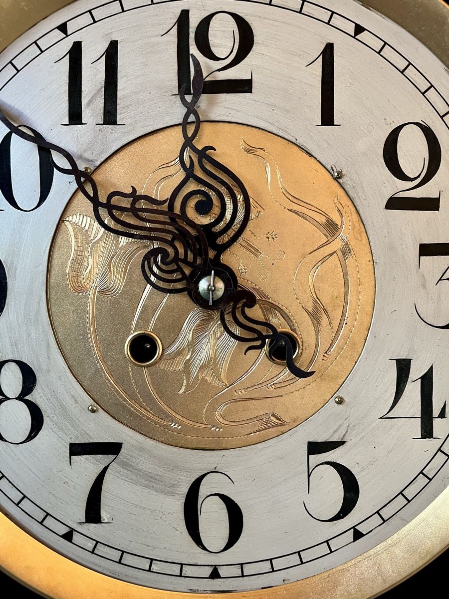 Orologi da terra & Orologi da parete: Antike Jugendstil Wanduhr – Usato da Kriens venduto da Bangkapi 3