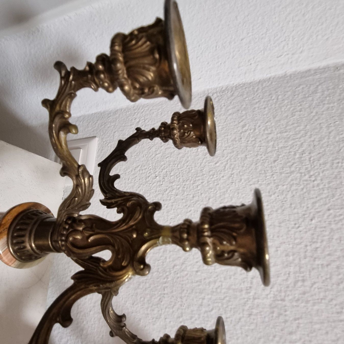 Bougeoirs: Kerzenständer Bronze/Onyx – D'occasion à Zürich par Melossoap 3