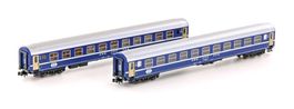 Kato K23009 SBB UIC-X Liegewagen Set 2x Bcm EP IV-V OVP NEU!